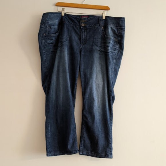 Torrid Boot Cut Dark Jeans Size 22 - Picture 1 of 11